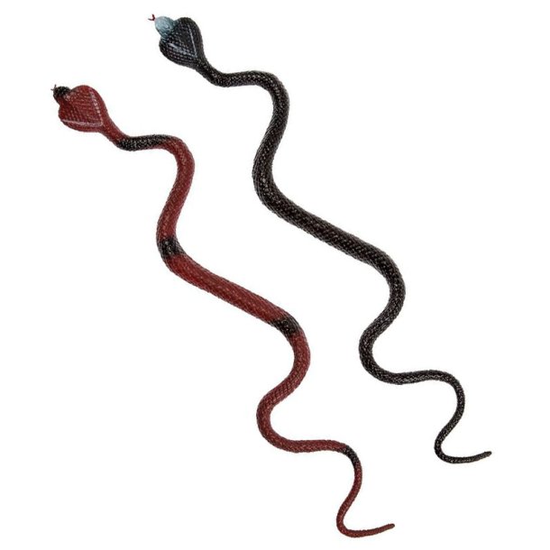Rolig Gummislang 40 cm Leksak