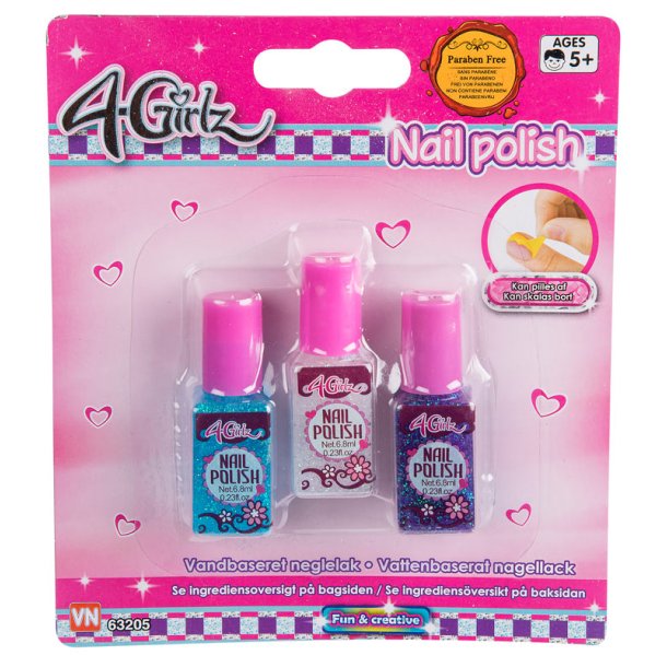 4 Girlz Nagellack i Vackra Färger