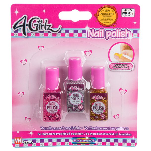 4 Girlz Nagellack i Vackra Färger