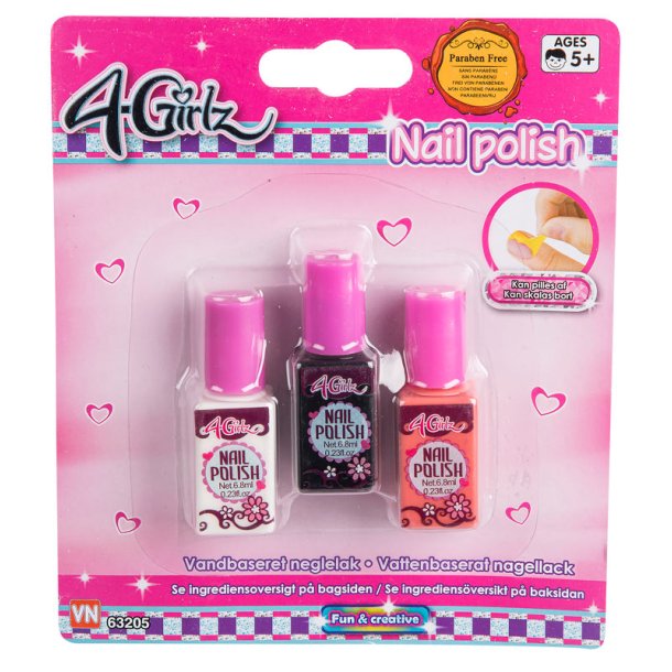 4 Girlz Nagellack i Vackra Färger