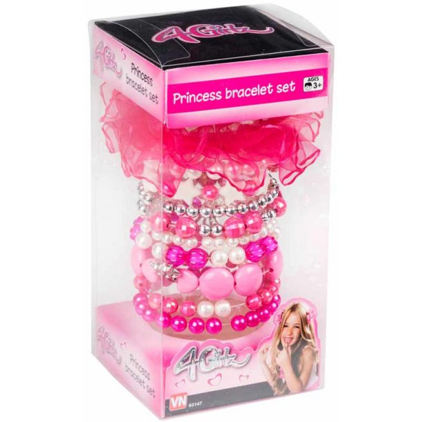 Eleganta 4-Girlz pärlarmband för flickor