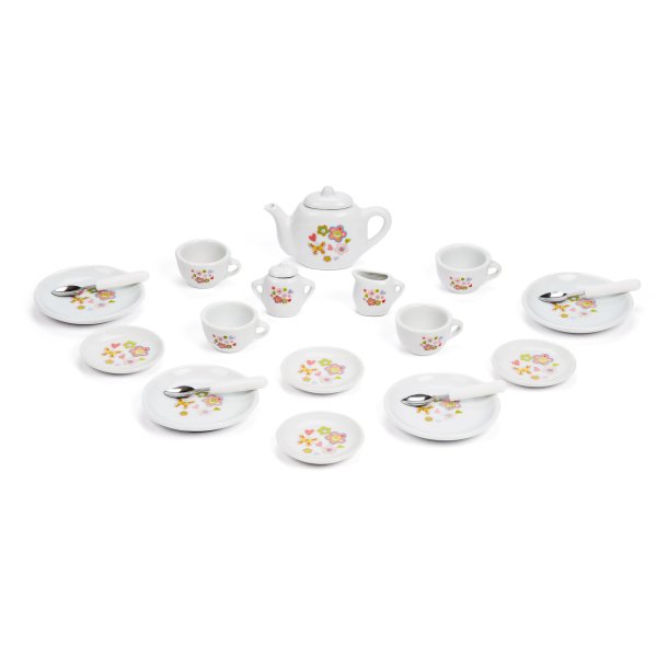 Porslinservis för barn med 21 delar