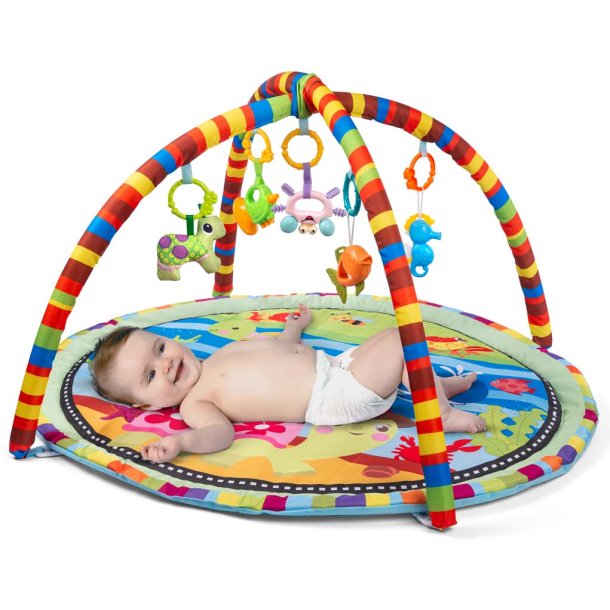 B-Beez Aktivitetsmatta med 5 Skallror