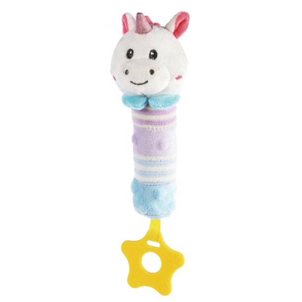 B Beez Unicorn Stick Skallra Babyleksak