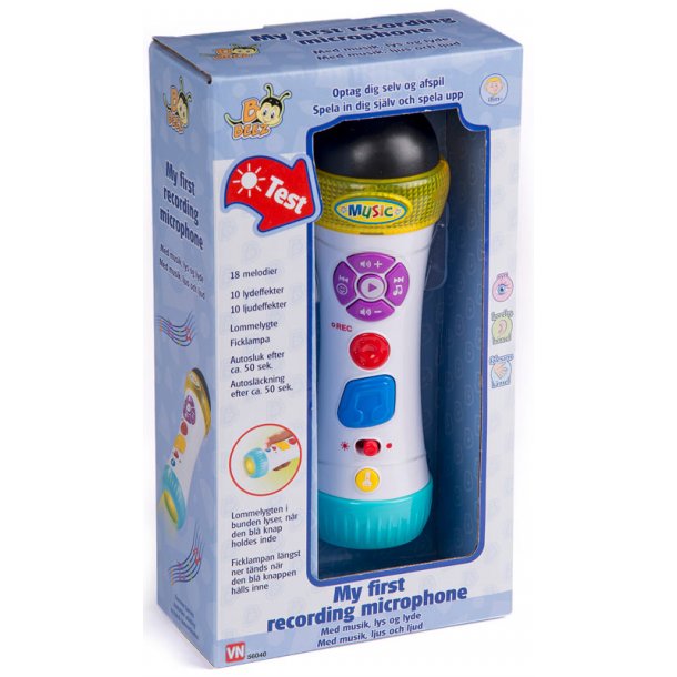 B Beez Mikrofon för Inspelning och Musik