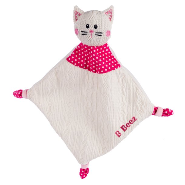 B Beez stickad kattnapp leksak