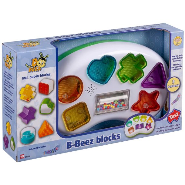 Leksakslåda med ljus och ljud för baby