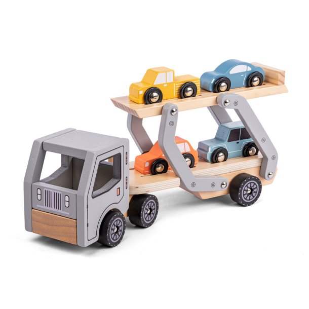 Träleksak Biltransport i Hög Kvalitet