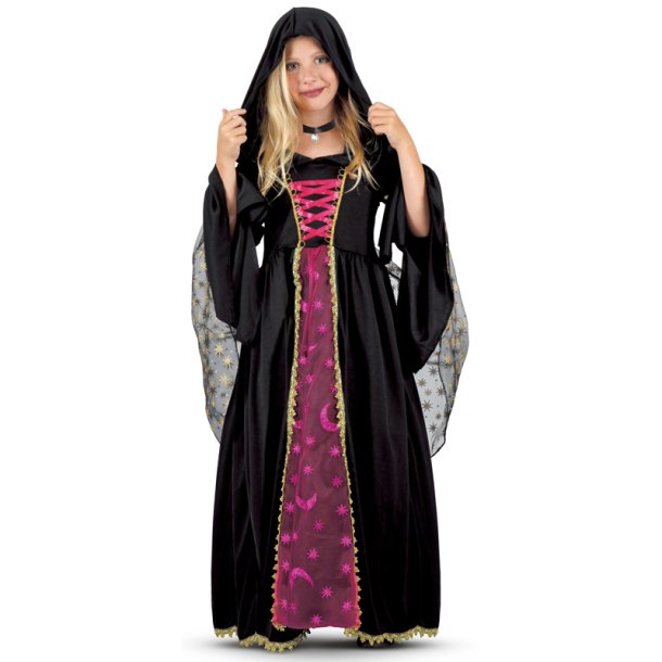 Lyxhäxa Halloweenkostym 120 cm