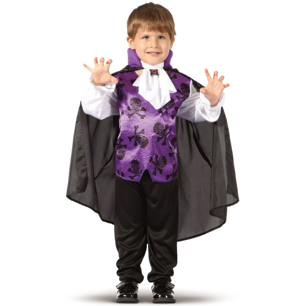 Minivampyr Halloweenkostym 104 cm