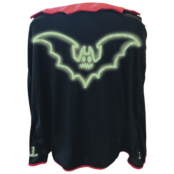 Lysande vampyrmantel perfekt för Halloween