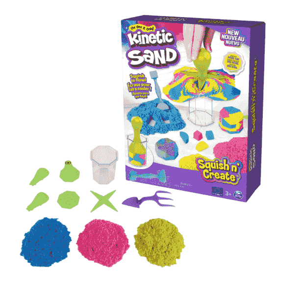 Kinetic Sand Squish N’ Create Lekset 382 g