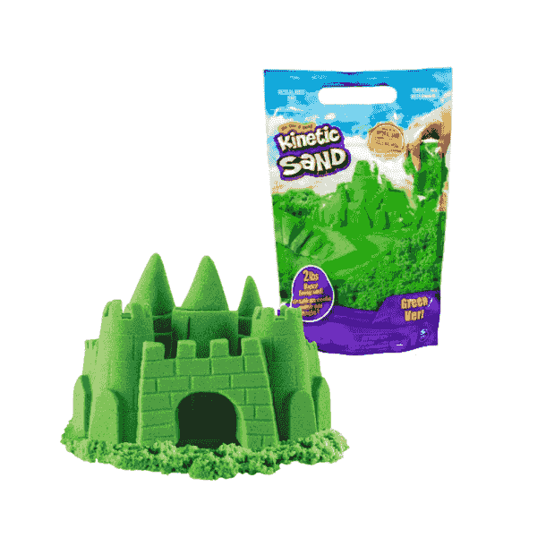 Kinetic Sand färgpåse 900 g Grön