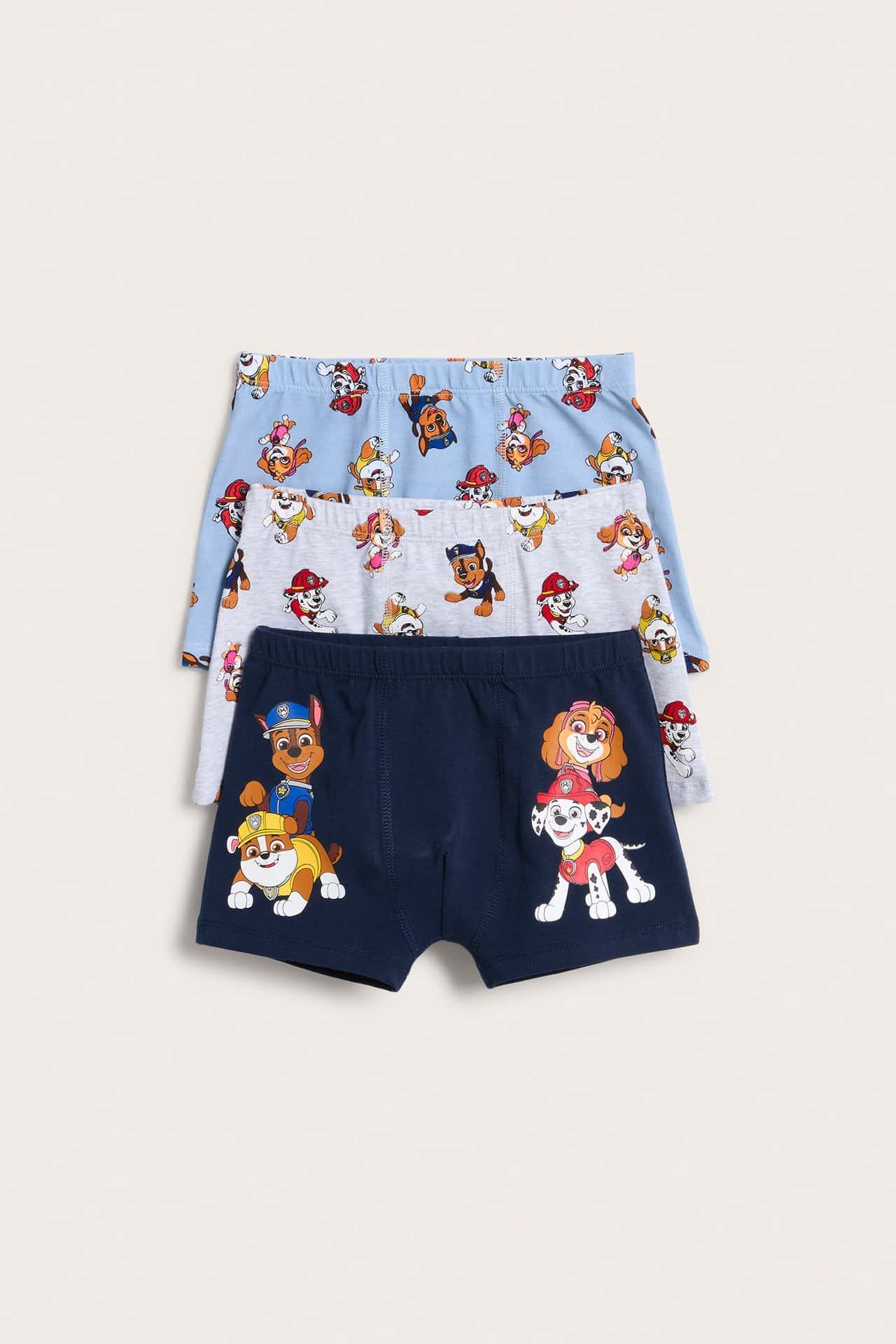 Barn Boxerkalsonger 3-pack Mörkblå