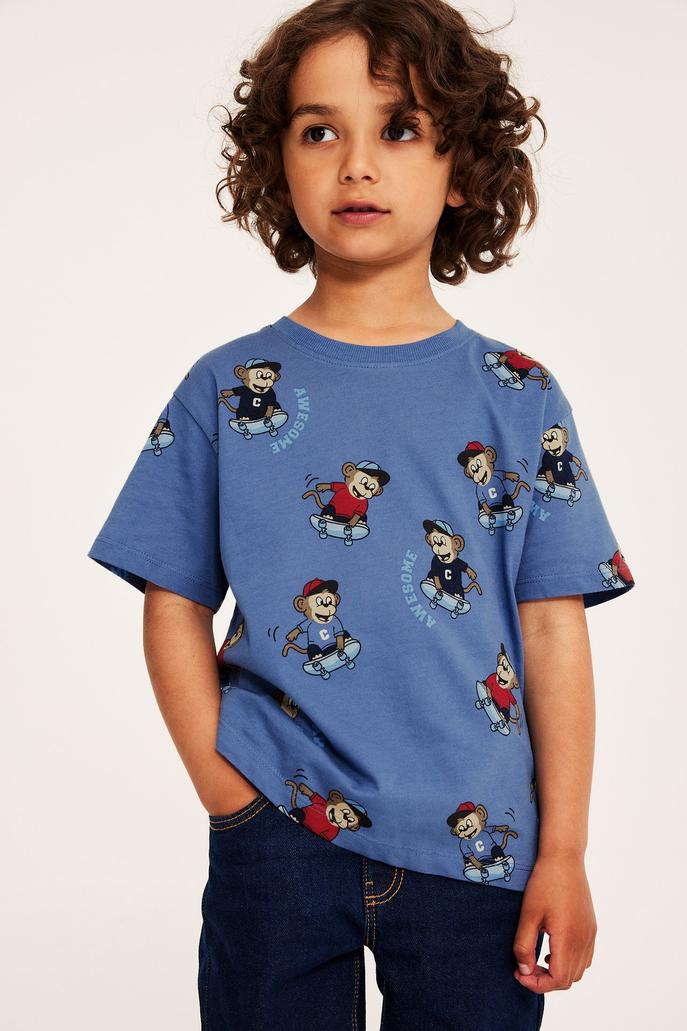 Ljusbeige Minecraft T-shirt för Barn