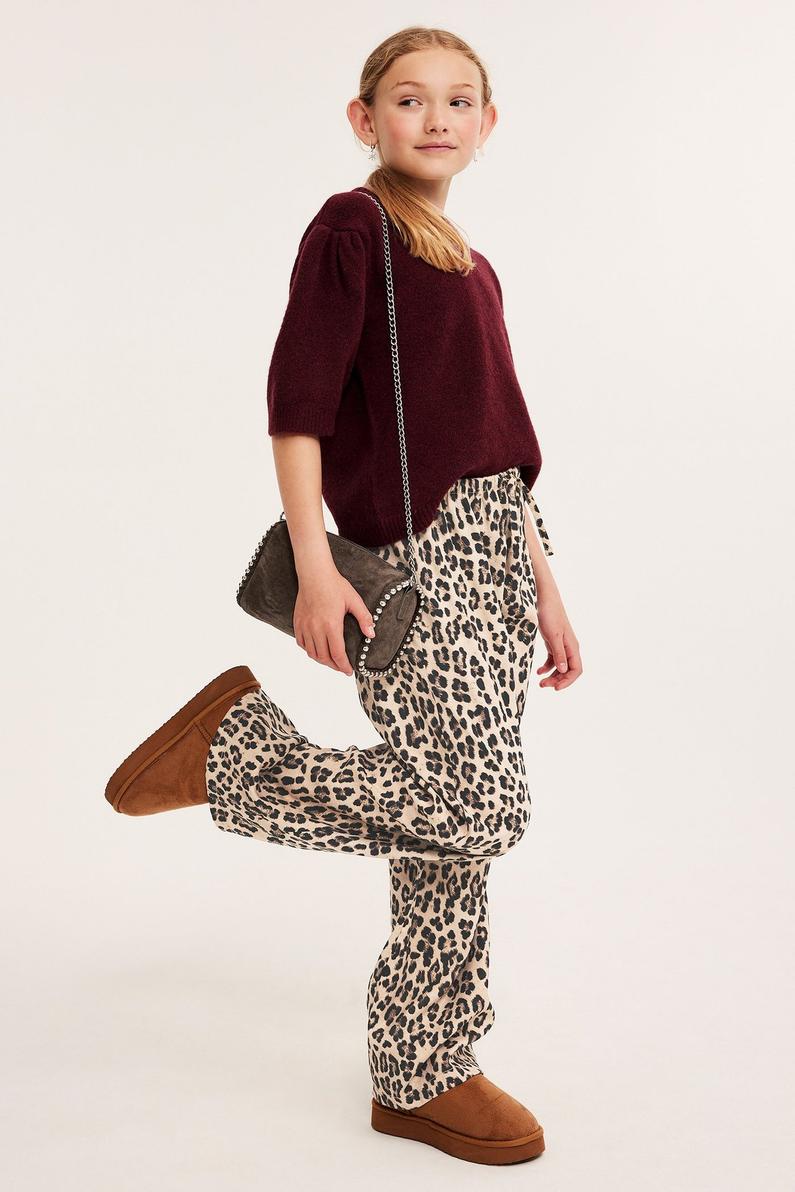 Vit Kortärmad Cardigan för Barn