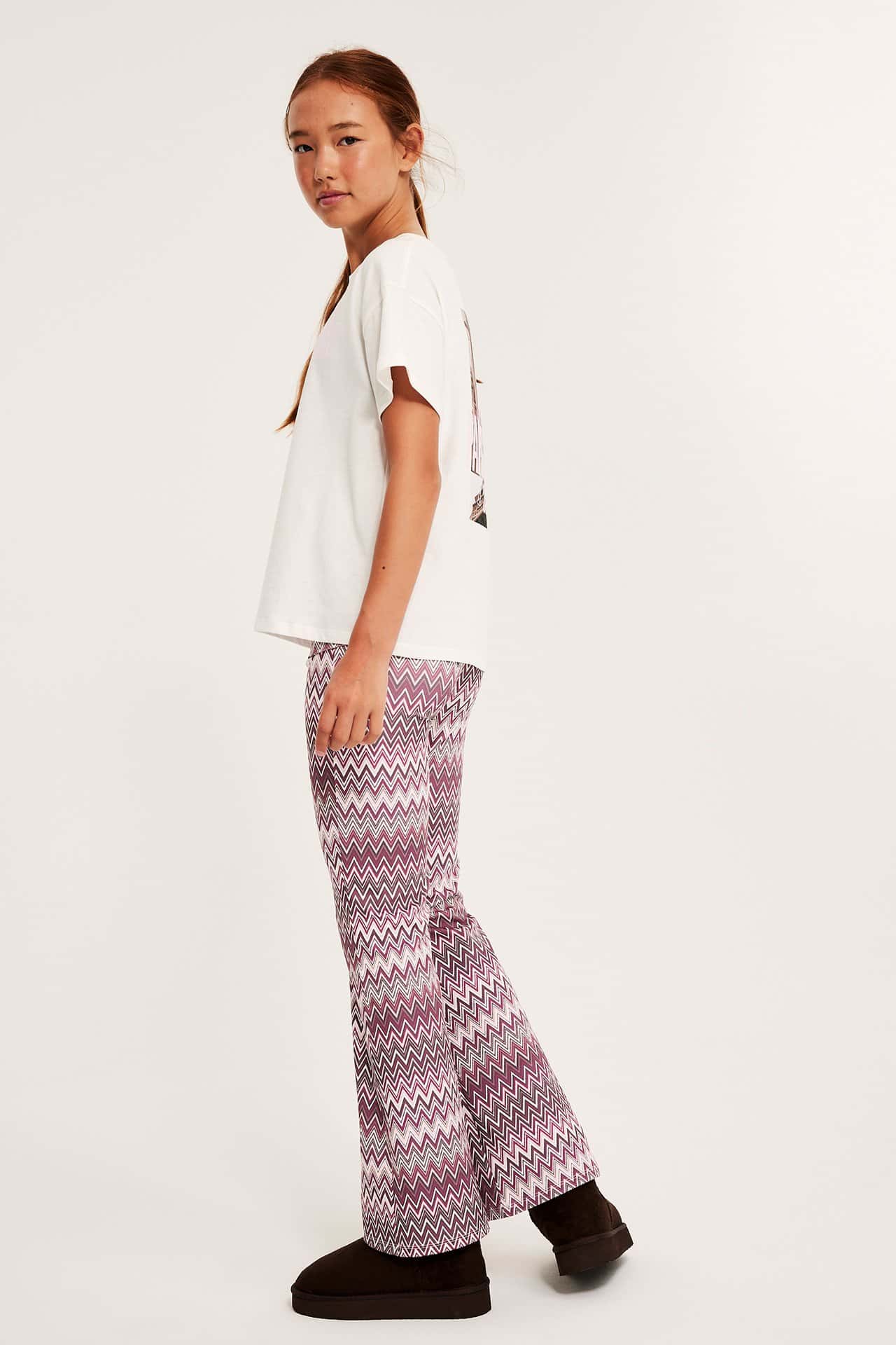 Vit Kortärmad Cardigan för Barn