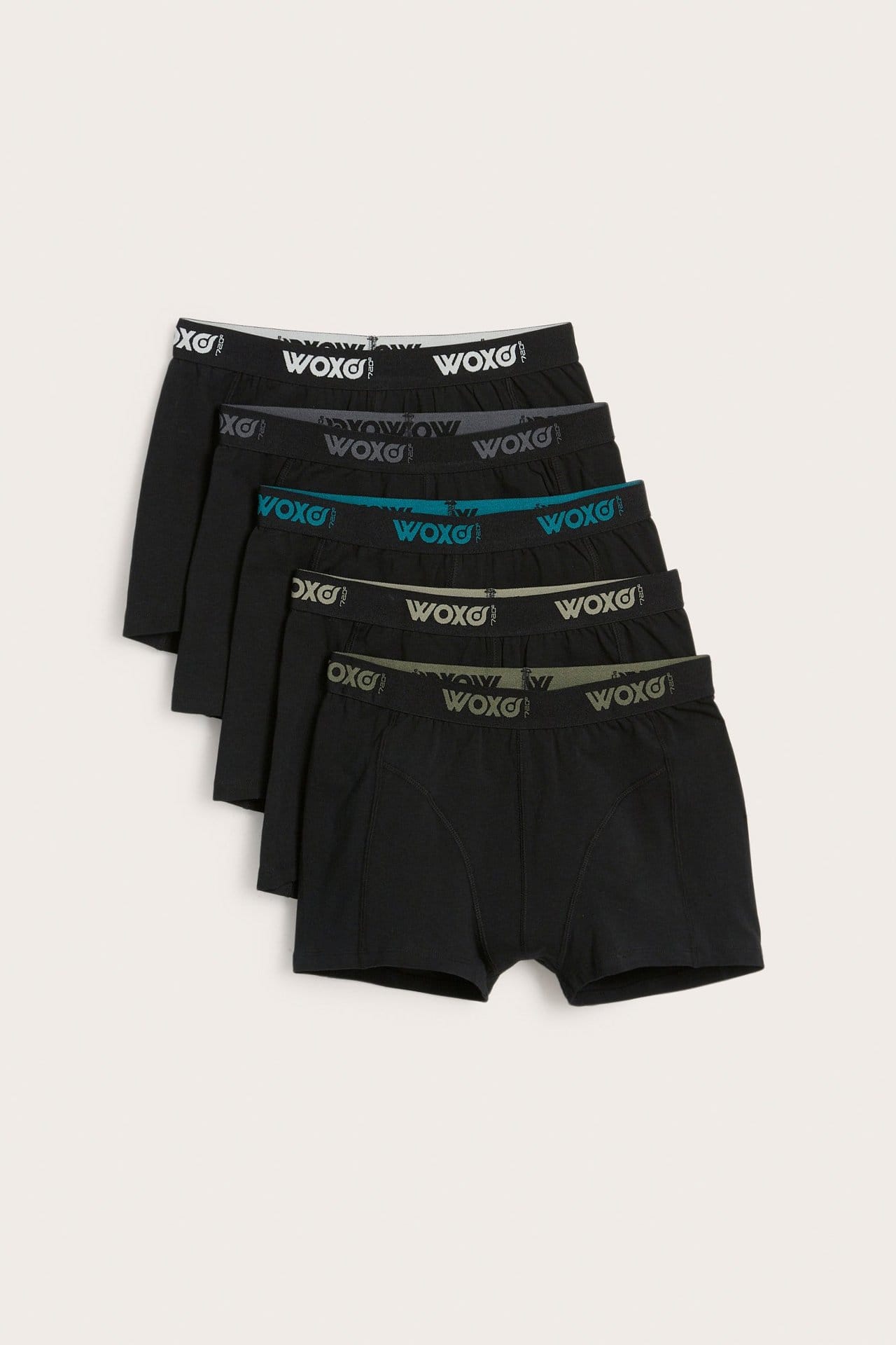 Finstickad mörkbeige pikétröja för barn