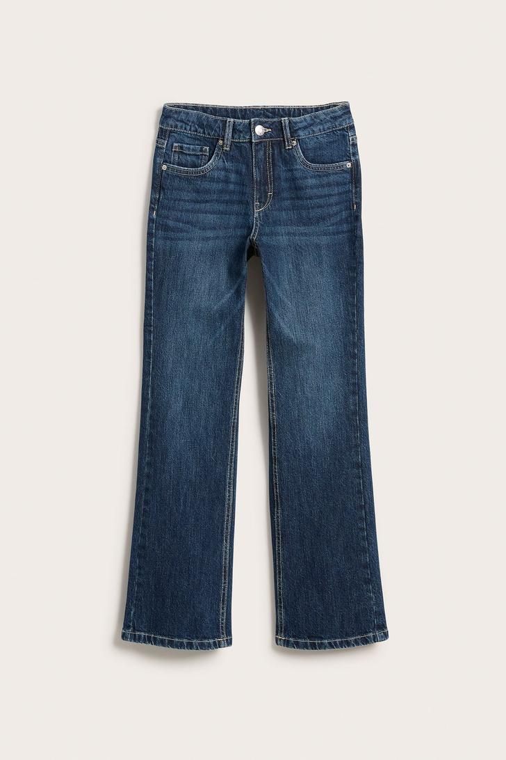 Bootcut jeans med låg midja barn