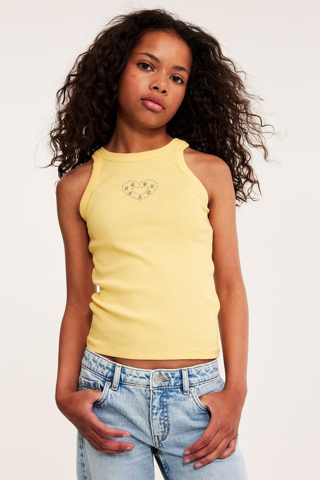 Blå satinskjorts för barn