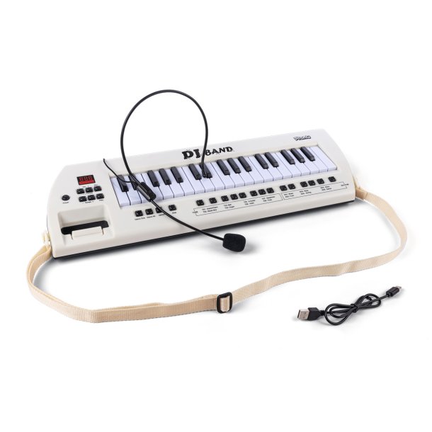 Barnkeyboard med Headset och Rem