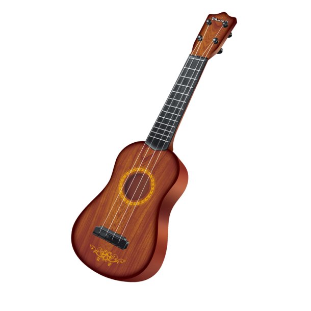 Ukulele och gitarr musikinstrument