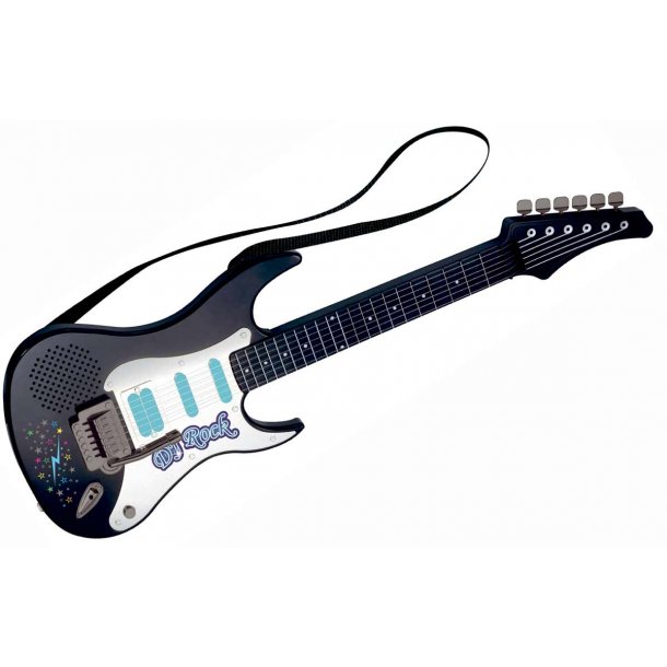 Rockgitarr med realistiska ljud, 54 cm