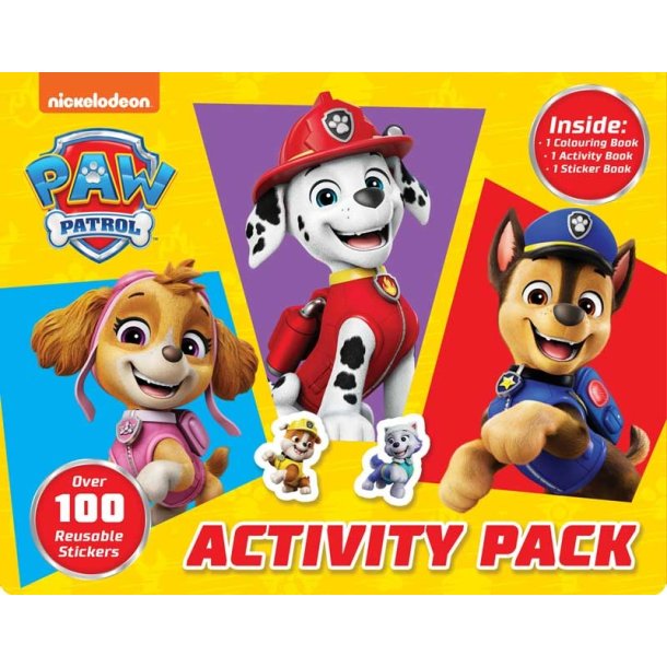 PAW Patrol Aktivitetspaket med Klistermärken