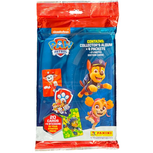Paw Patrol Samlarkort Startpaket med Album