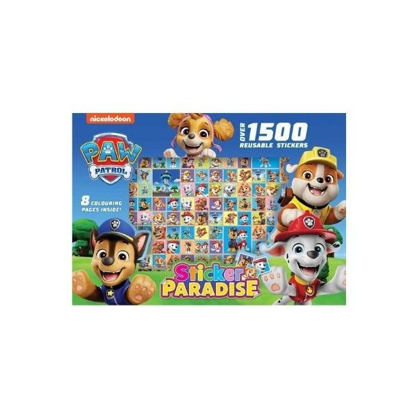 Paw Patrol Klistermärken Paradis Set