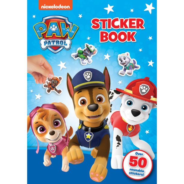 Paw Patrol Rolig Klistermärkesbok