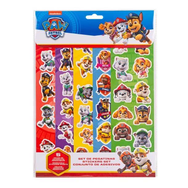 Paw Patrol Klistermärkeset för Barn