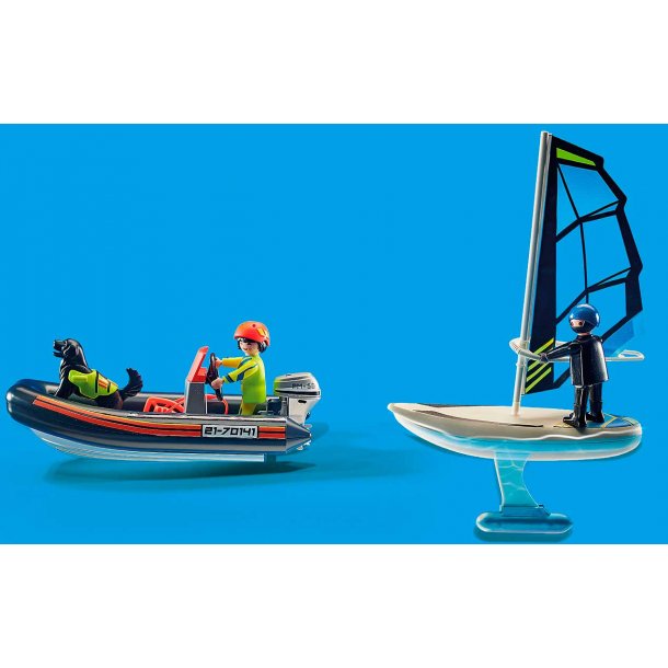 Playmobil polarräddningsset med figurer