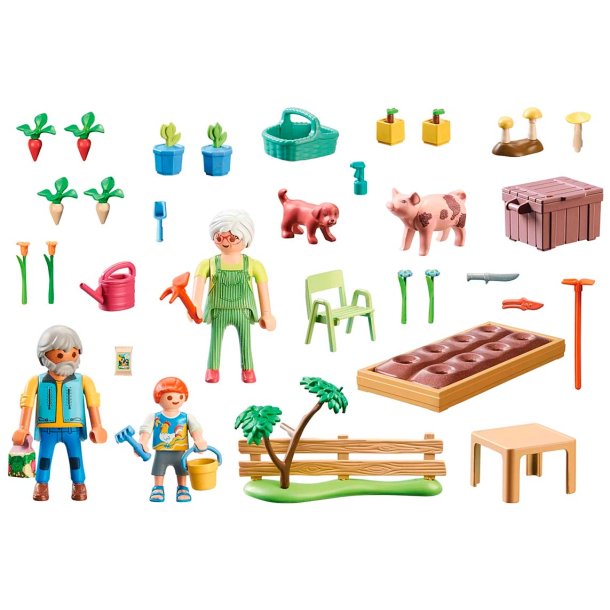 Playmobil Köksträdgård Set med 69 Delar