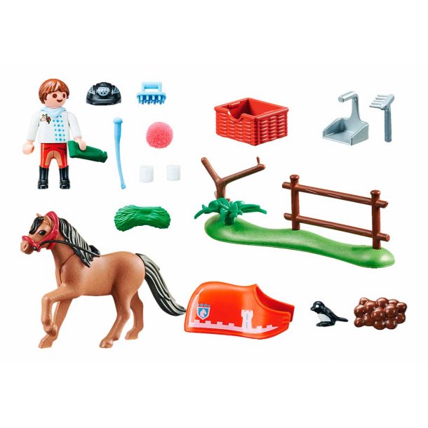 Playmobil Connemara Ponny med Tillbehör