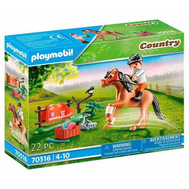 Playmobil Connemara Ponny med Tillbehör