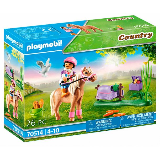 Playmobil ponny isländsk hästset