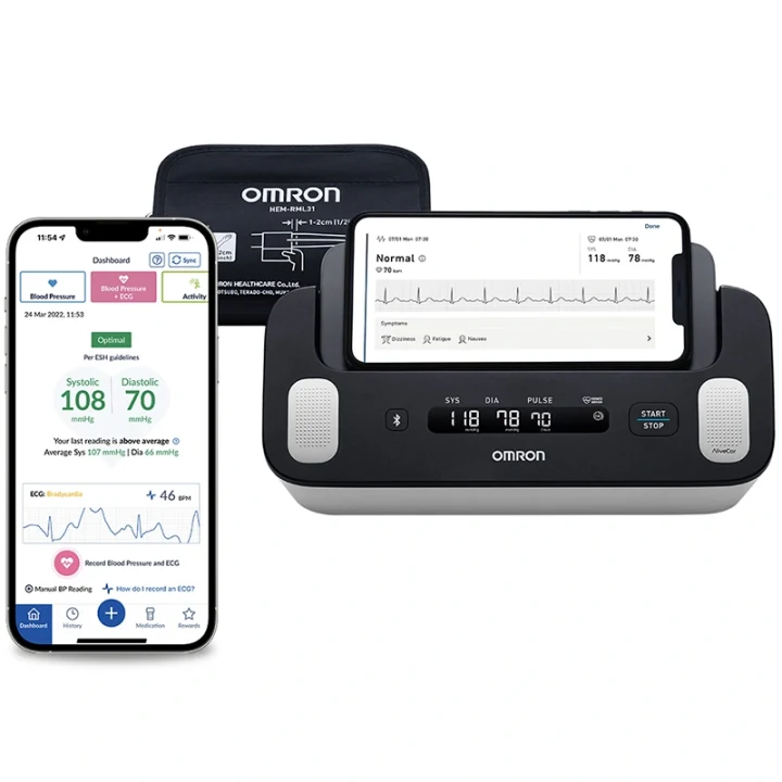 Omron digital blodtrycksmätare med rabatt.