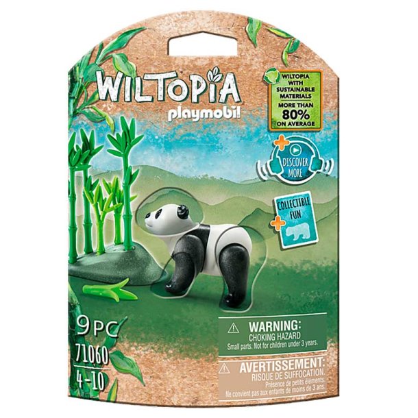 Playmobil Wiltopia Stor Panda med Tillbehör