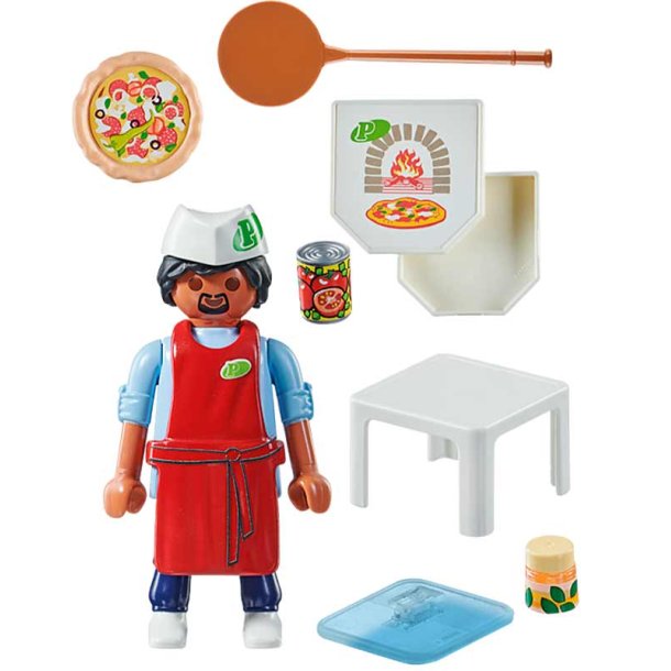 Playmobil 71161 Pizza Baker Figure Set