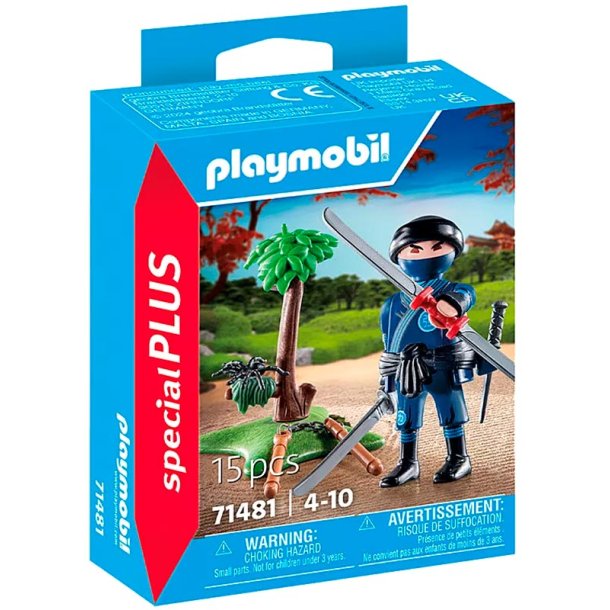 Playmobil Specialplus Ninjafigur Set 15 Delar
