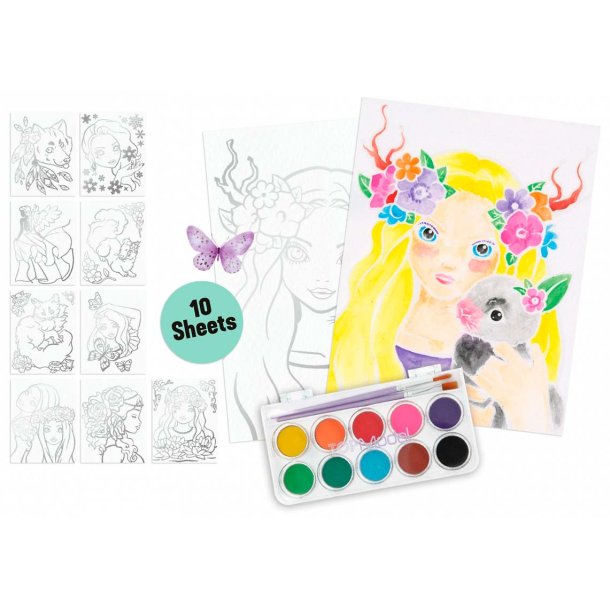 TopModel Color Me Up Färgpapper Set
