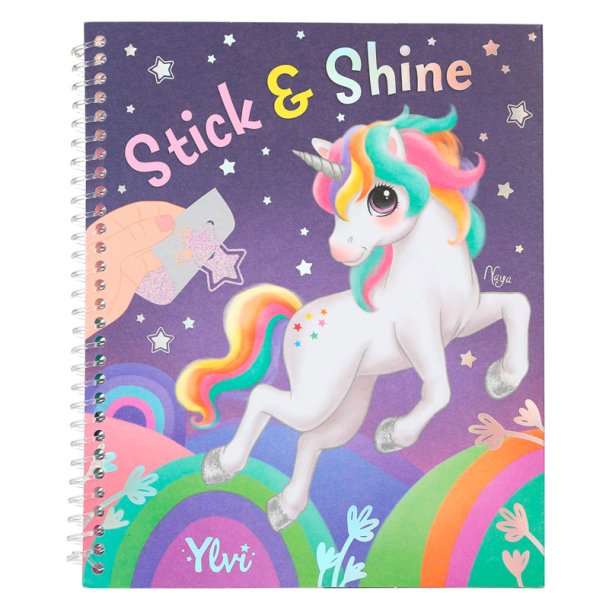 Ylvi Målarbok Stick & Shine Set