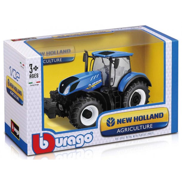 Burago New Holland T7.315 Metalltraktor Modell