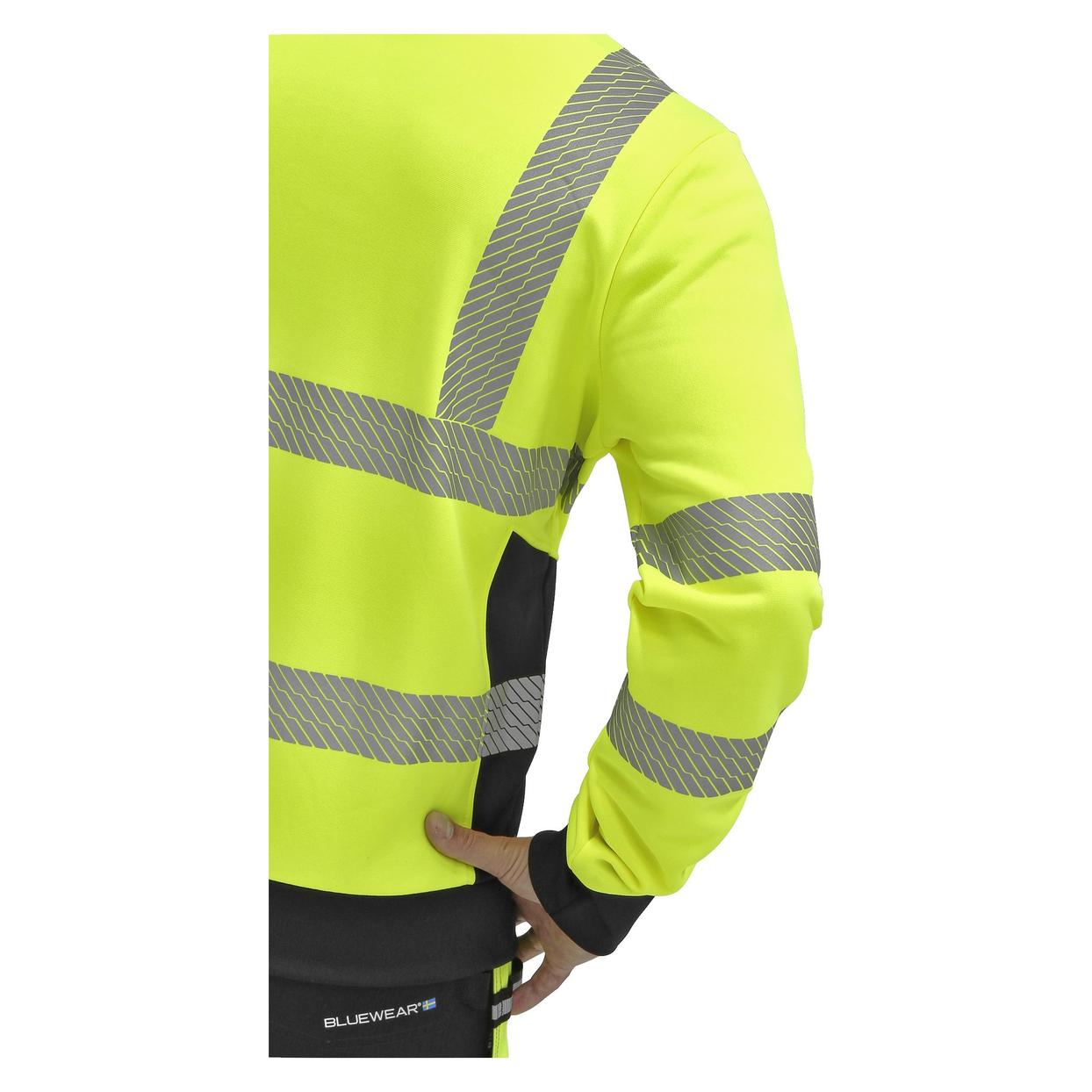 Varseltröja med hög synlighet Bluewear