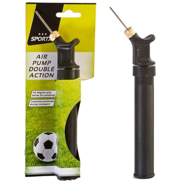SportX Dubbelverkande Bollpump