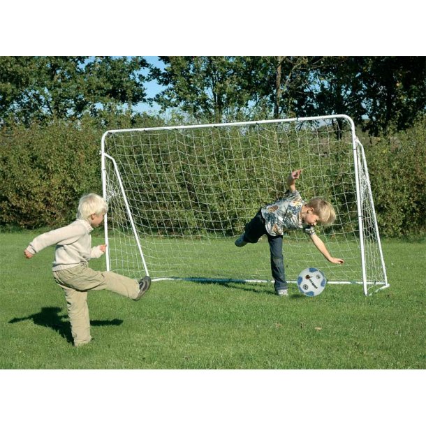 Stort fotbollsmål i metall 240x150x90 cm