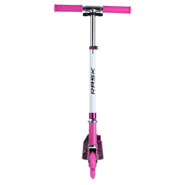 Rosa Rask 120mm sparkcykel med LED-ljus