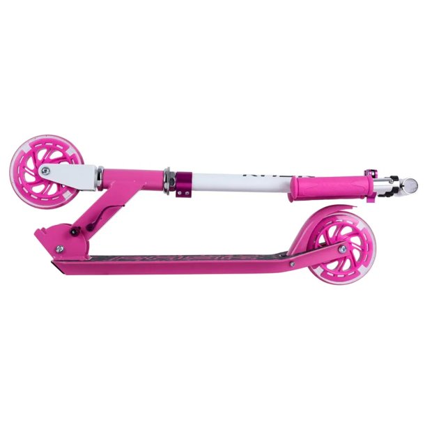 Rosa Rask 120mm sparkcykel med LED-ljus