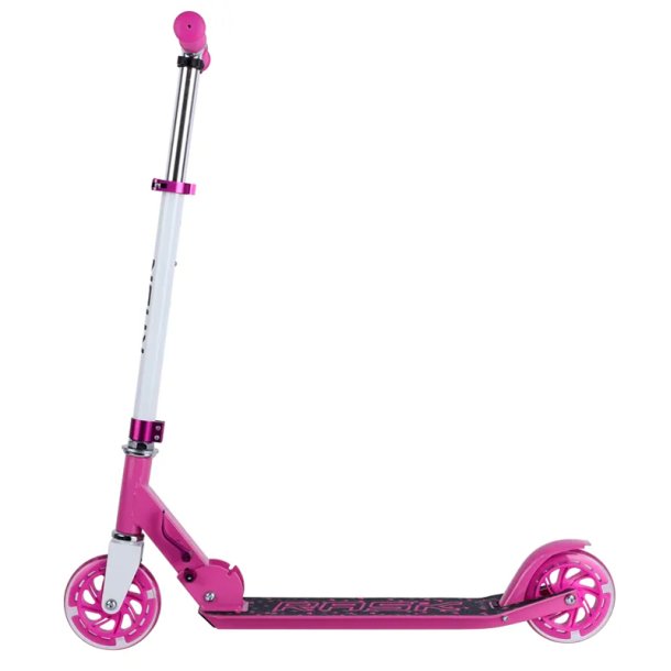 Rosa Rask 120mm sparkcykel med LED-ljus